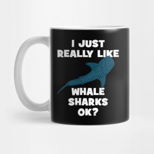 I just really like whale sharks ok? Mug